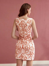 MOTF PREMIUM BUTTERFLY PRINT DRAPED DRESS